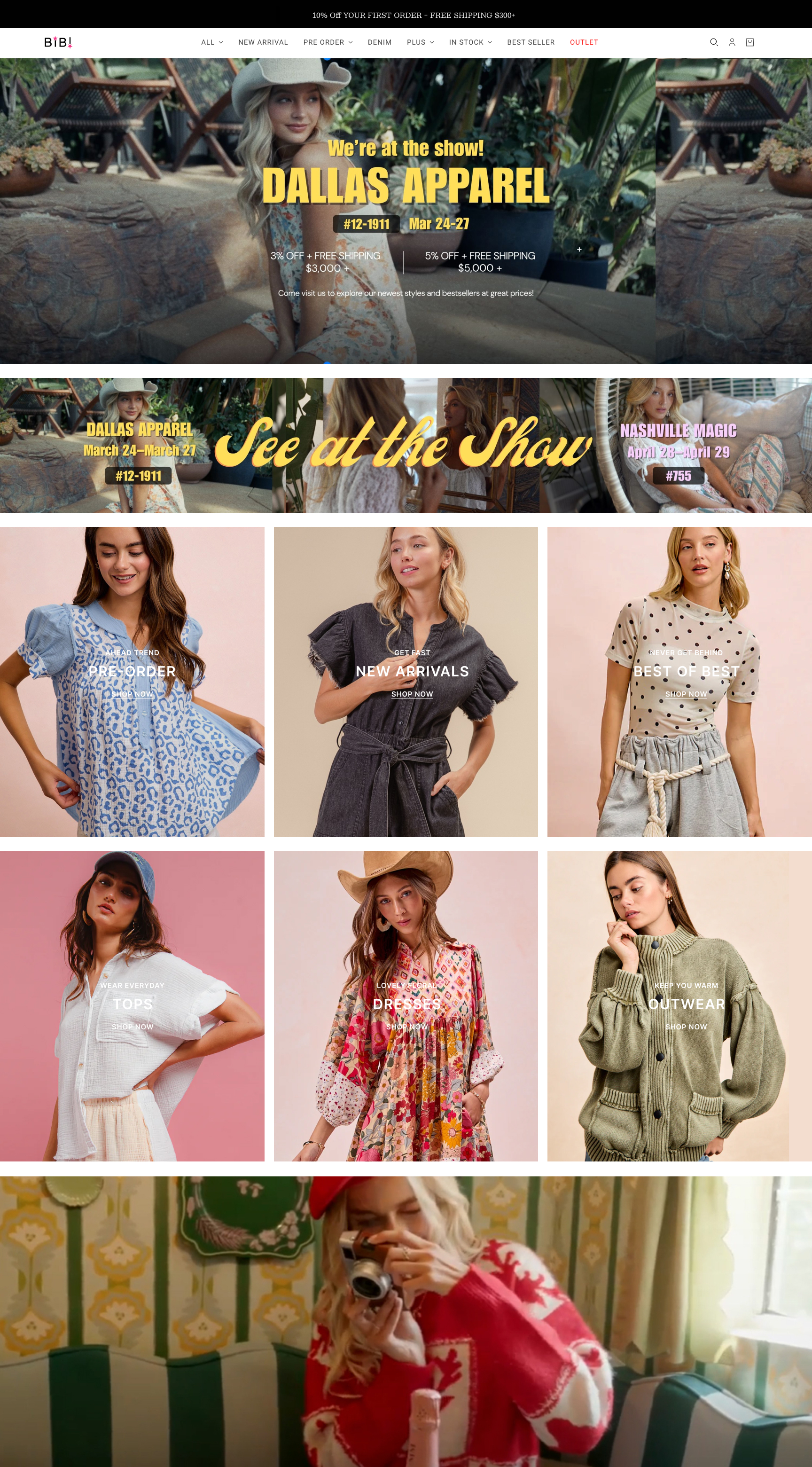 Landing page preview